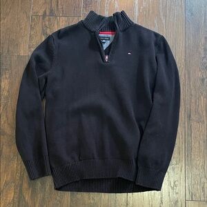 Tommy Hilfiger boy’s Dark Zip-Up Sweater